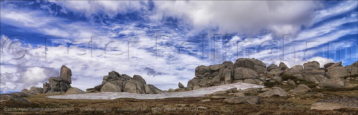 Peter Bellingham Photography Granite Outcrop - Kosciuszko NP - NSW (PBH4 00 10754)